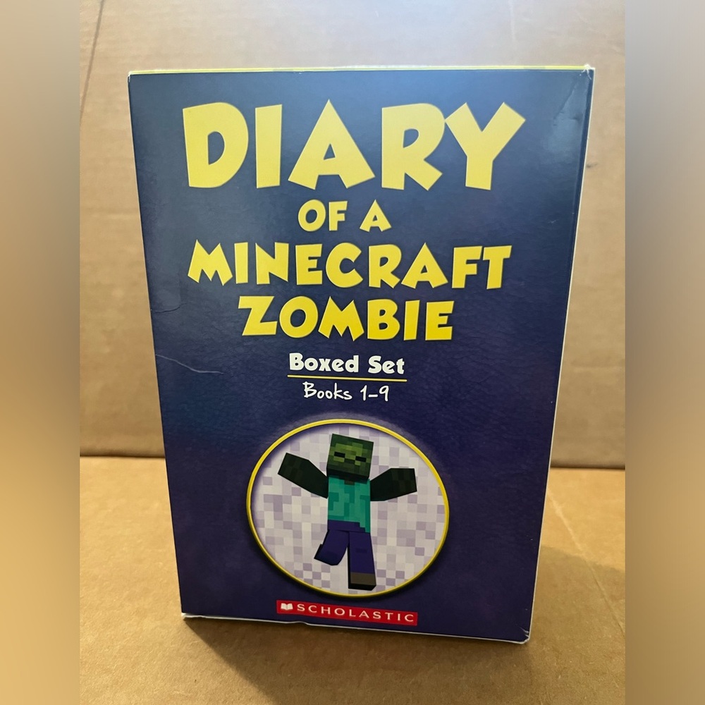 Diary of a Minecraft Zombie Complete Set of 9 books